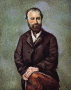 Paul Cezanne self portrait oil painting on canvas